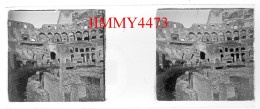 Le Colisée - Plaque De Verre En Stéréo - Taille 44 X 107 Mlls - Diapositivas De Vidrio
