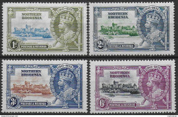 1935 Northern Rhodesia Silver Jubilee 4v. MNH SG N. 18/21 - Other & Unclassified