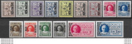 1931 Vaticano Parcel Post 15v. MNH Sassone N. 1/15 - Sonstige & Ohne Zuordnung