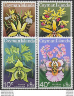 1971 Cayman Islands Fiori 4v. MNH SG N. 298/301 - Autres & Non Classés