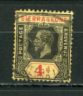 SIERRA LEONE (GB) - SOUVERAIN  - N° Yvert 94 Obli - Sierra Leona (...-1960)