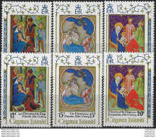 1971 Cayman Islands Christmas 6v. MNH SG N. 302/07 - Autres & Non Classés