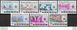 1965-68 Sabah Flowers 7v. MNH SG N. 424/30 - Other & Unclassified