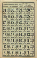 Tickets Pour 100 Grammes De Pain Pour JUILLET 19.. Rationnement. - 1914-18