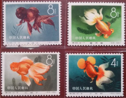 CHINE - CHINA  - 1960 - Cyprins Dorés - 4 Timbres De La Série 1292/1303 - Neufs ** (MNH) - 2 Photos - Nuovi