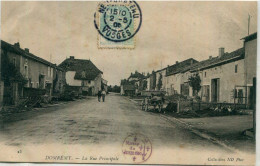 88 - Domrémy : La Rue Principale - Domremy La Pucelle
