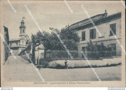 Cc338 Cartolina Montodine Asilo Infantile E Chiesa Parrocchiale Cremona - Cremona