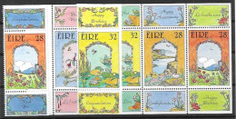 Ireland Mnh ** Complete Set 6 Different Stamps  (from Booklet) 10 Euros 1992 - Ungebraucht