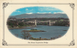 Royaume-Uni   Galles Du Nord  Anglesey Le Pont Suspendu De Menai - Anglesey