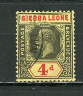 SIERRA LEONE (GB) - SOUVERAIN  - N° Yvert 94 Obli - Sierra Leone (...-1960)