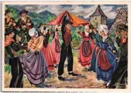 Auvergne.  -  Cantal : Danse Des Foulards.    Groupe Folklorique D'Aurillac - People