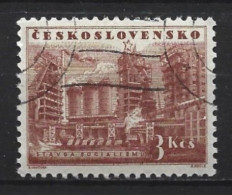 Ceskoslovensko 1953 Factory C. Gottwald  Y.T. 709 (0) - Used Stamps