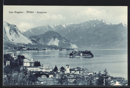 Cartolina Stresa, Lago Maggiore, Panorama  - Autres & Non Classés