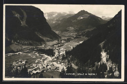 Cartolina Canazei, Valle Di Fassa, Ortsansicht Mit Umgebung Aus Der Vogelschau  - Sonstige & Ohne Zuordnung