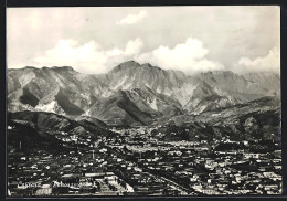 Cartolina Carrara, Panorama Gegen Die Berge  - Carrara