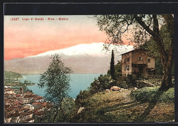 Cartolina Riva /Lago Di Garda, Ortsansicht Mit Abgelegenem Haus  - Otros & Sin Clasificación