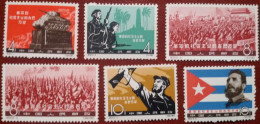 CHINE - CHINA  - 1963 - 4ème Anniversaire De La Révolution Cubaine - N° 1440/45 Y&T - Neufs ** (MNH) - 2 Photos - Ongebruikt