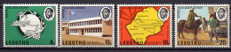 Lesotho 1974 UPU Centenary Set Of 4 MNH - U.P.U.