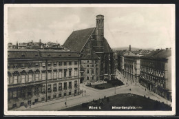 AK Wien, Minoritenplatz Mit Kirche  - Andere & Zonder Classificatie