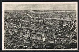 AK Wien, Panorama Mit Kirche  - Autres & Non Classés