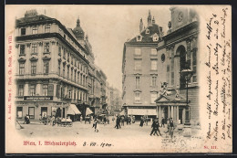 AK Wien, Ortspartie Mit Dem Michaelerplatz  - Sonstige & Ohne Zuordnung