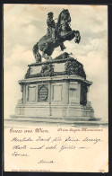 AK Wien, Prinz Eugen Monument Mit Pferd  - Sonstige & Ohne Zuordnung