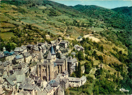 12 CONQUES EN ROUERGUE VUE AERIENNE - Autres & Non Classés