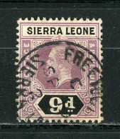 SIERRA LEONE (GB) - SOUVERAIN  - N° Yvert 98 Obli - Sierra Leone (...-1960)