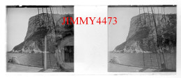 Paysage à Identifier - Plaque De Verre En Stéréo - Taille 44 X 107 Mlls - Diapositiva Su Vetro