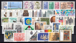 1306-1346 Bund-Jahrgang 1987 Komplett Postfrisch ** - Jahressammlungen