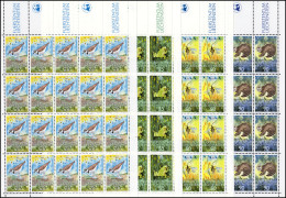 967-970 Weltweiter Naturschutz: Kleinfauna, 4 Werte, Kleinbogen-Satz **  - Unused Stamps