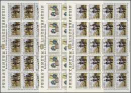 1020-1022 Fürstlich Liechtensteinisches Militärkontingent, Kleinbogen-Satz ** - Unused Stamps