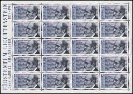 963 Komponist Josef Rheinberger, Kleinbogen ** - Unused Stamps