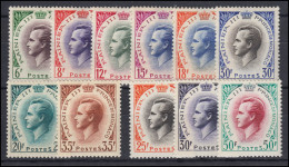 Monaco 506-511, 583-584, 622-624 Rainier III. Drei Ausgaben, Postfrisch ** - Sonstige & Ohne Zuordnung