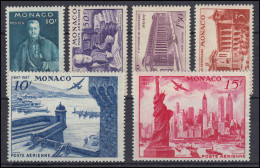 Monaco 331-336 Ausstellung New York, Postfrisch ** - Sonstige & Ohne Zuordnung