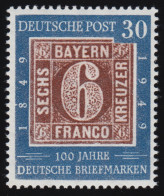 115 Briefmarken 30 Pf. PLF Kerbe Links Im Bildrand In Höhe Der 8, Postfrisch ** - Variedades Y Curiosidades