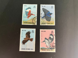 (stamps 29-5-2024) Set Of 4 Hong Hong Used Birds Stamps - Other & Unclassified