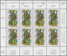 2260 Tag Der Briefmarke 1998 - Kompletter Kleinbogen, Postfrisch - Nuevos