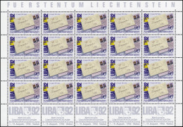 1026 Nationale Briefmarkenausstellung LIBA 1992, Kleinbogen **  - Ongebruikt