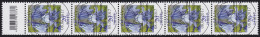 3315 Blume 20 Cent Aus 500er-Rolle, 5er-Streifen Mit Codierfeld, ESSt Berlin - Rollenmarken