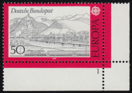 935 Europa 50 Pf Landschaften ** FN1 - Unused Stamps