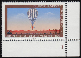 964 Jugend Luftfahrt 30+15 Pf ** FN1 - Unused Stamps