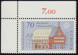 971 Europa Esslingen 70 Pf ** Ecke O.l. - Neufs