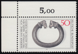 899 Archäologisches Kulturgut 50 Pf ** Ecke O.l. - Unused Stamps