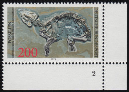 975 Fossilien 200 Pf Urpferdchen ** FN2 - Ongebruikt