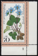 985 Waldblumen 70+35 Pf Leberblümchen ** FN2 - Neufs