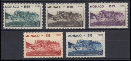 Monaco 200-204 Universitätssportkämpfe, Satz, Postfrisch ** - Andere & Zonder Classificatie