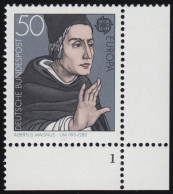 1049 Europa/CEPT 50 Pf Albert Magnus ** FN1 - Nuevos