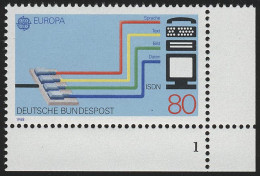 1368 Europa 80 Pf ** FN1 - Ungebraucht