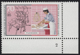 1317 Jugend Fleischer 70+35 Pf ** FN2 - Unused Stamps